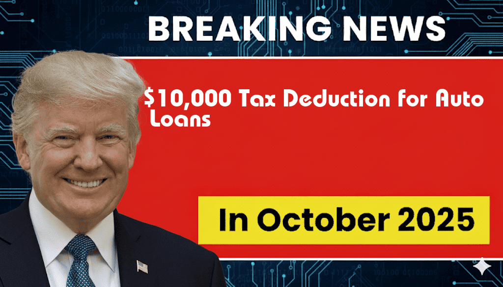 $10,000 Tax Deduction for Auto Loans on U.S.-Assembled Vehicles