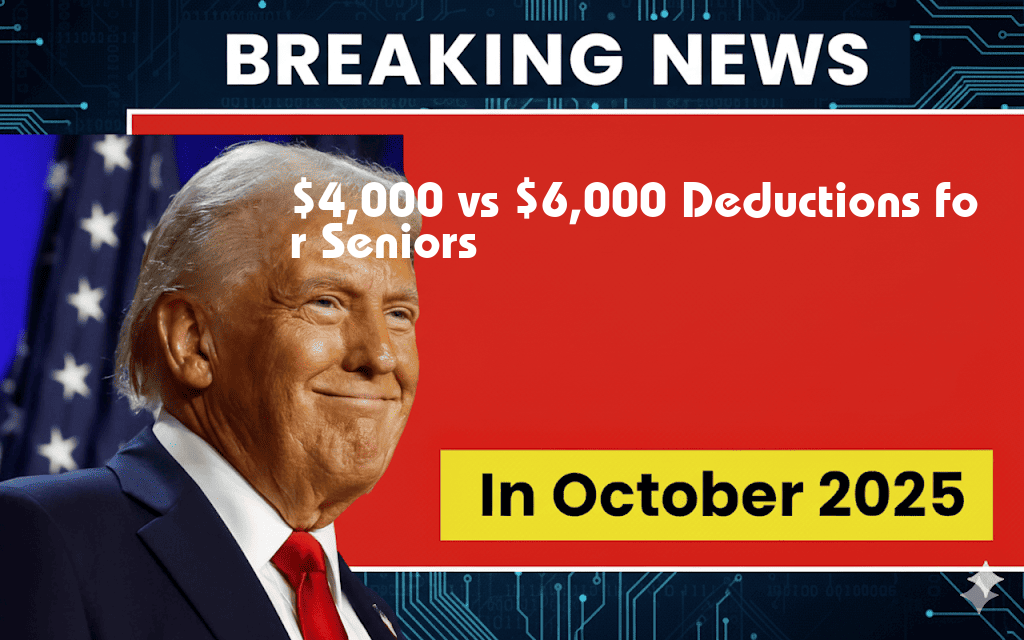 Comparing $4,000 and $6,000 Deductions: Which Seniors Benefit More?