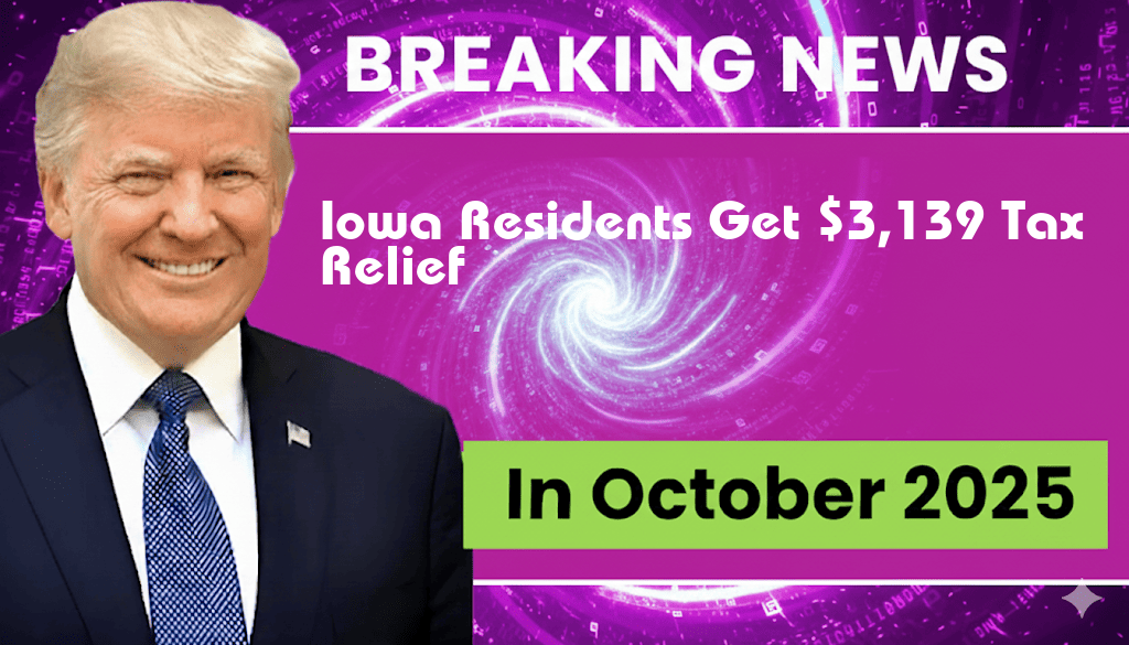 Iowa Residents to Receive $3,139 Tax Relief from Trump’s Tax Plan