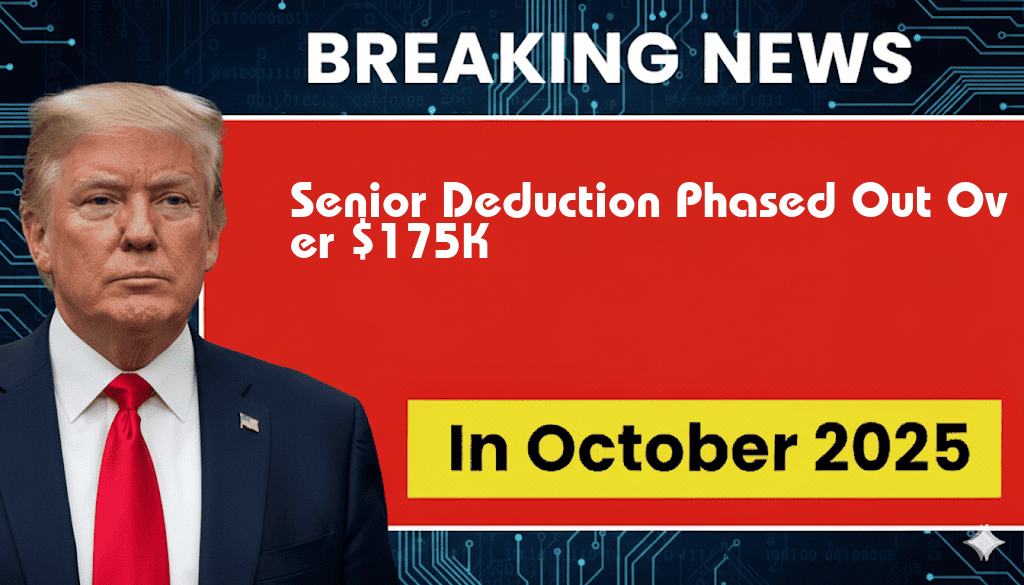 Senior Deduction of $4,000 Gradually Eliminated for Incomes Exceeding $175,000
